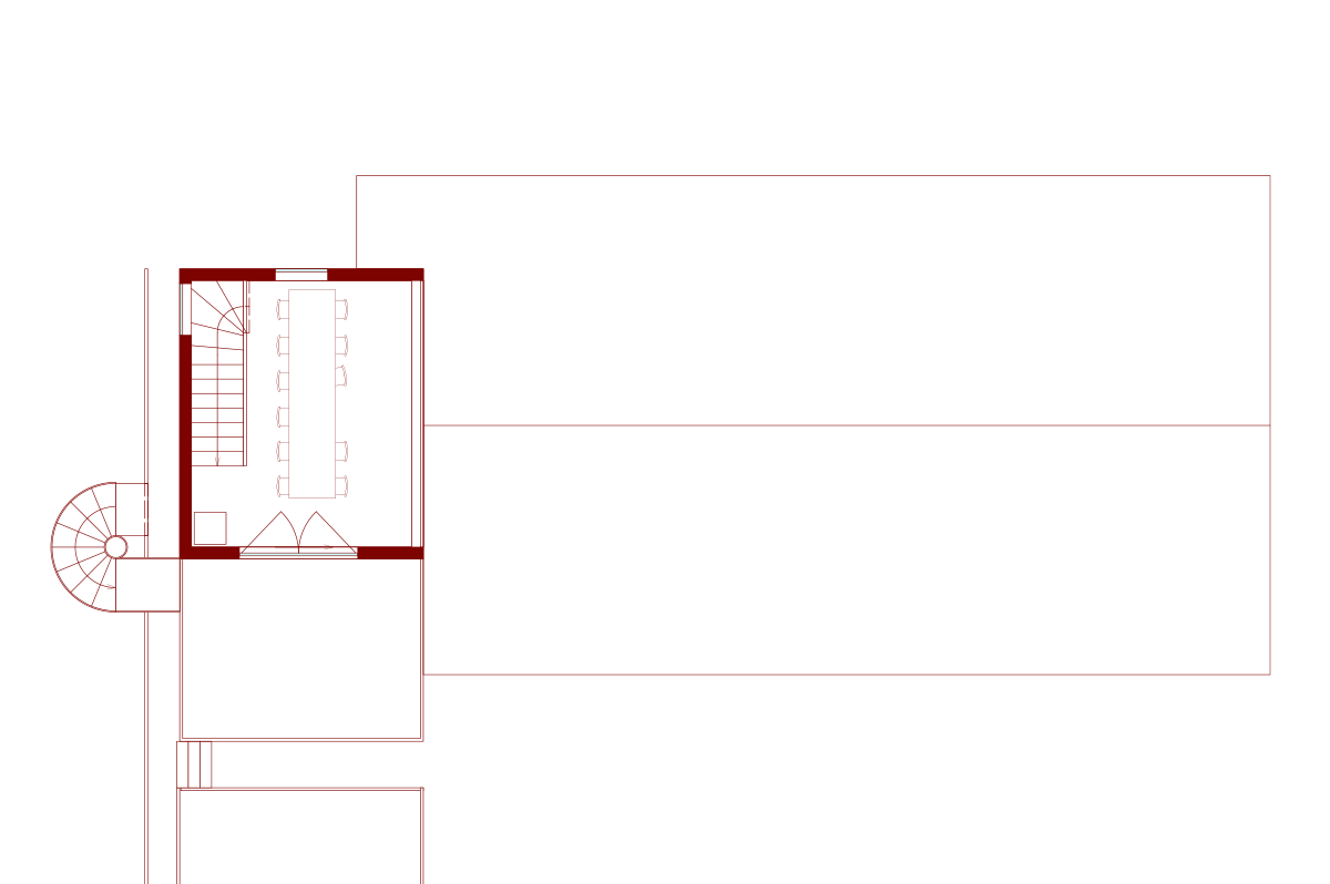 Luftaufnahme mit Bepflanzungsplan